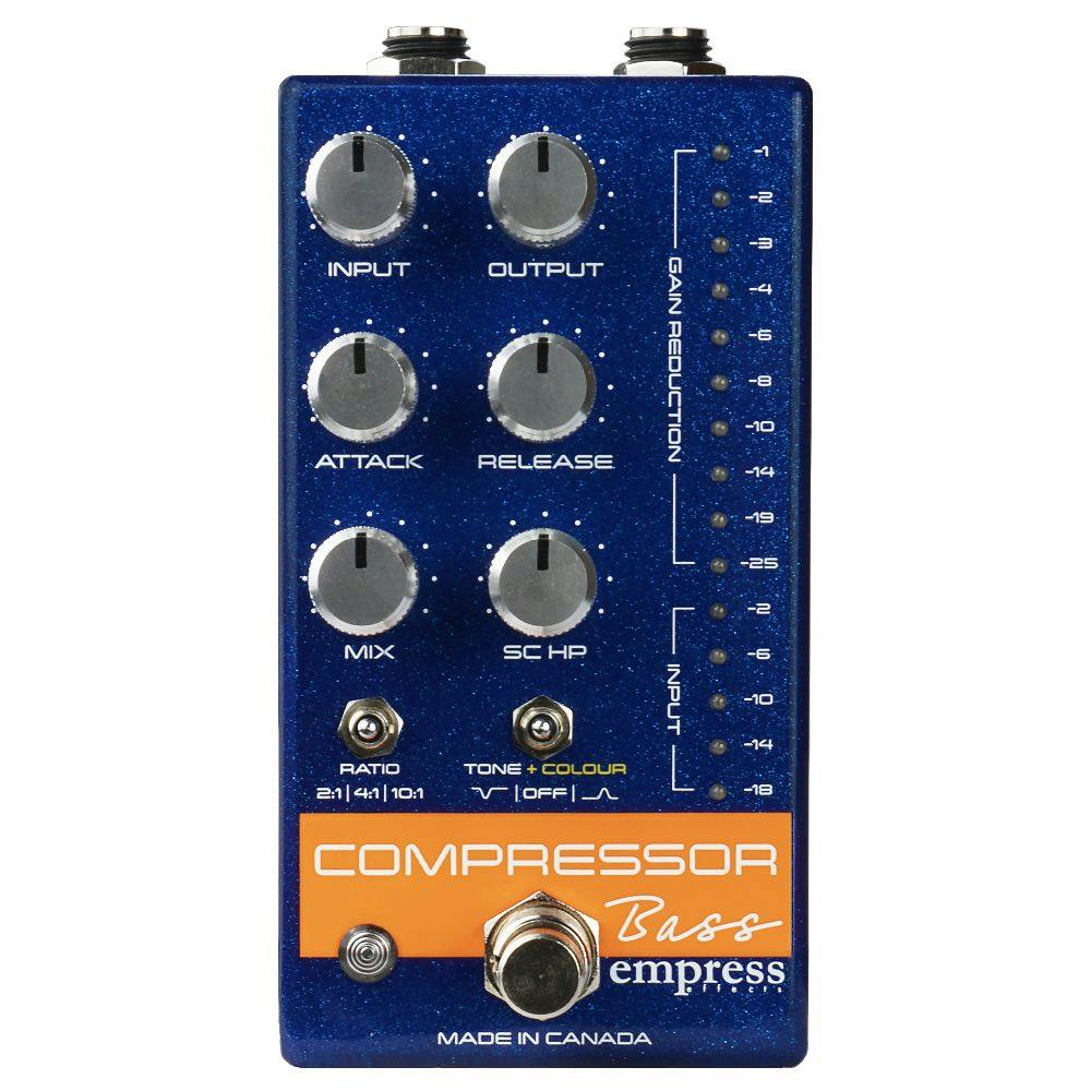 Empress Effects Bass Compressor Pedal in Blue - £299 New