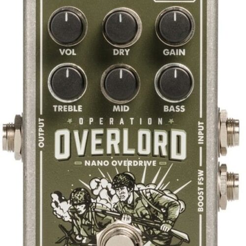 Electro Harmonix Nano Operation Overlord Allied Overdrive Pedal - £85 New