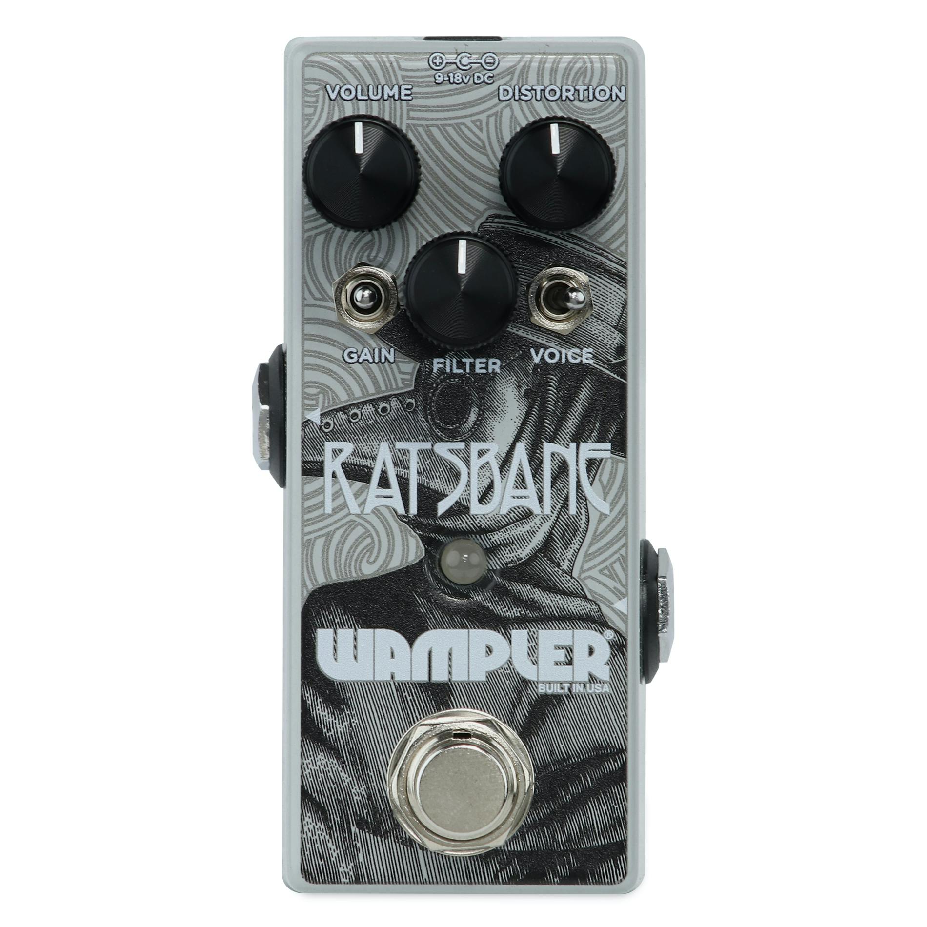 Wampler Ratsbane Mini Distortion Pedal - £149 New