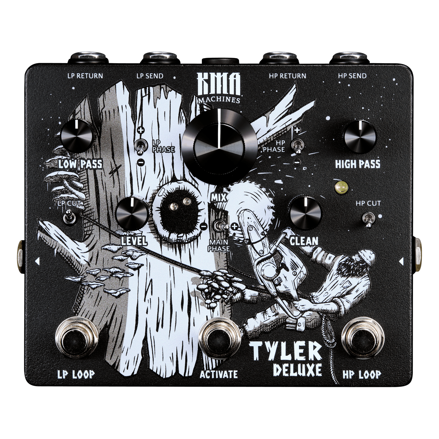 KMA Audio Machines Tyler Deluxe Two Channel Signal Splitter Pedal – £249 New