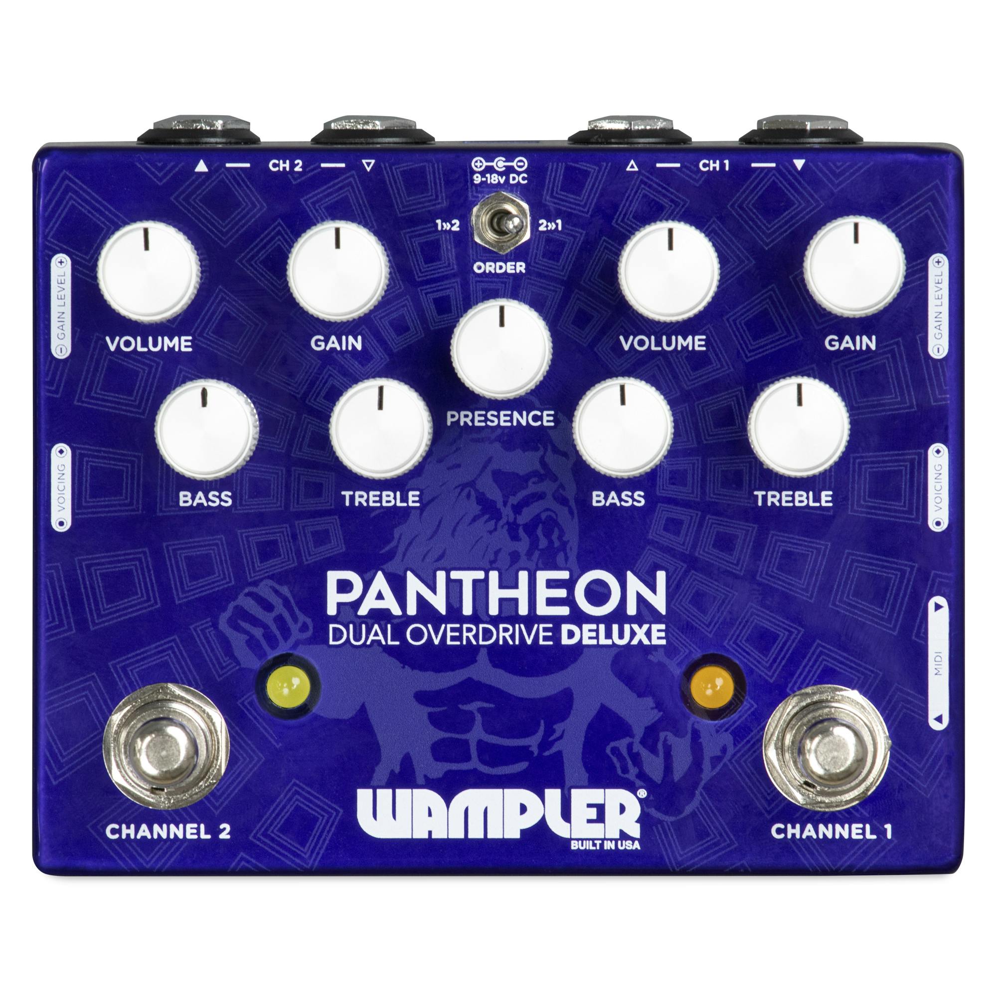 Wampler Dual Pantheon Deluxe Overdrive Pedal - £279 New