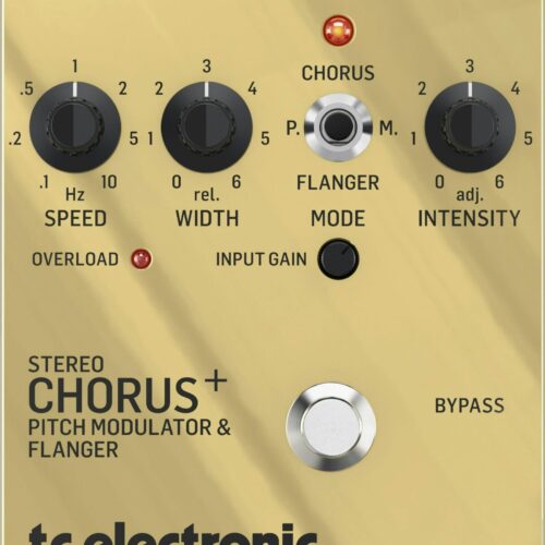 TC Electronic SCF Gold Legendary TC SCF Stereo Chorus Flanger Pedal Special Edition - £149 New