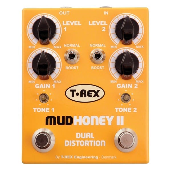 T-Rex Mudhoney II Dual Distortion Pedal - £119 New