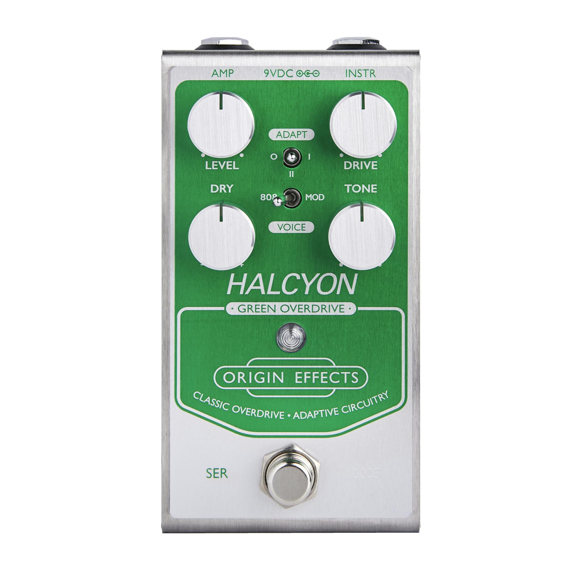 Origin Effects Halcyon Green Overdrive Pedal - £249 New