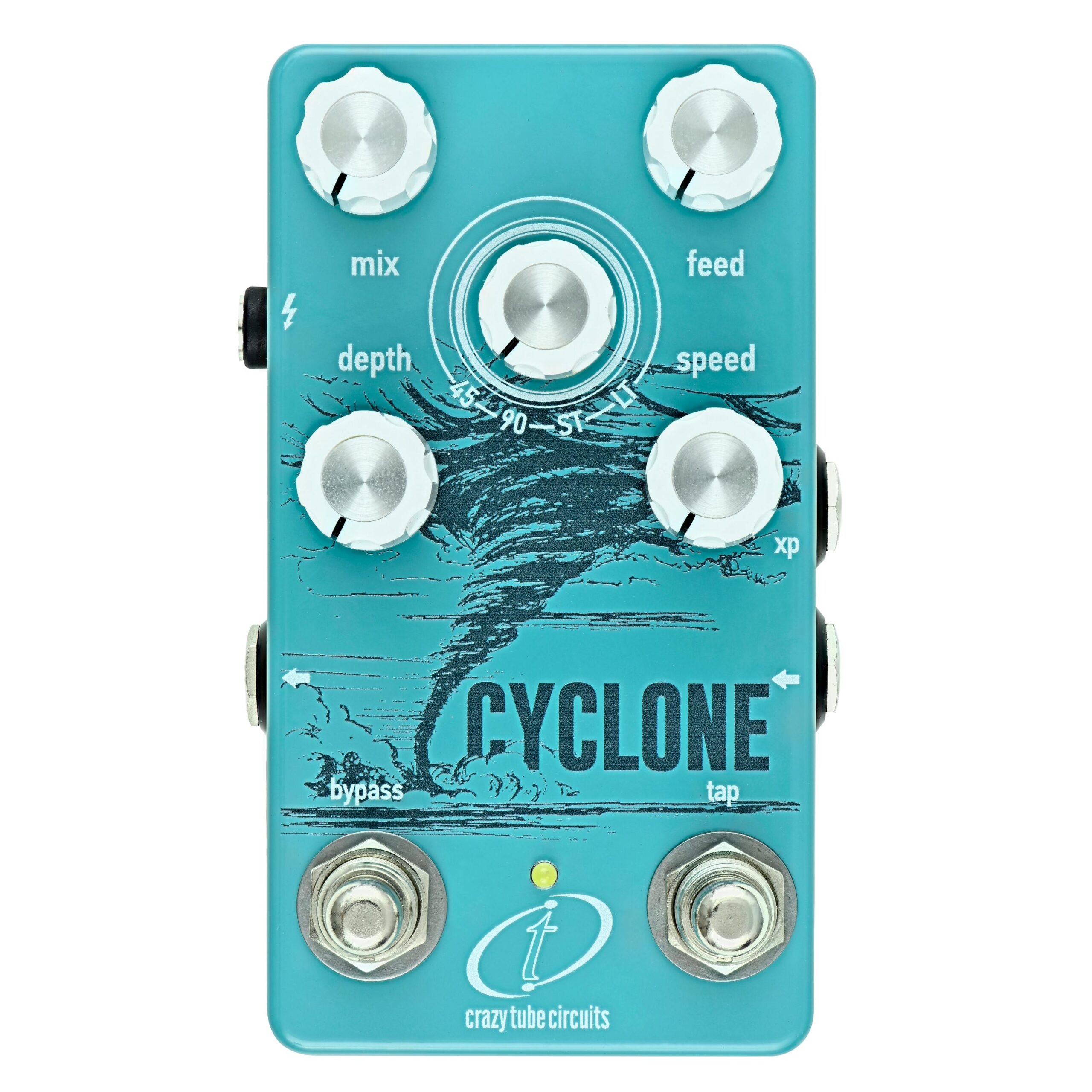 Crazy Tube Circuits Cyclone Multi-Mode Phaser Pedal - £169 New