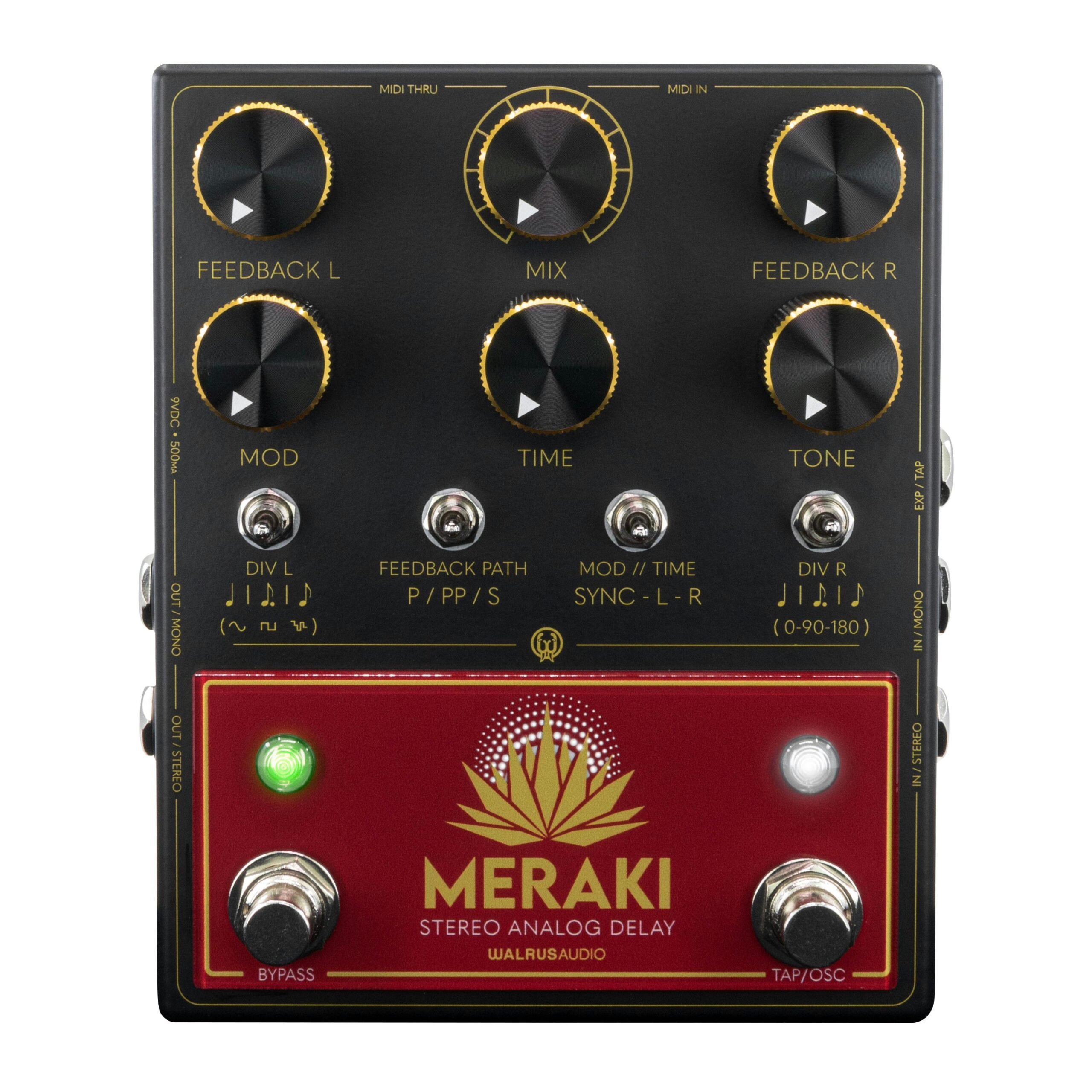 Walrus Audio Meraki Analogue Stereo Delay Pedal - £579 New