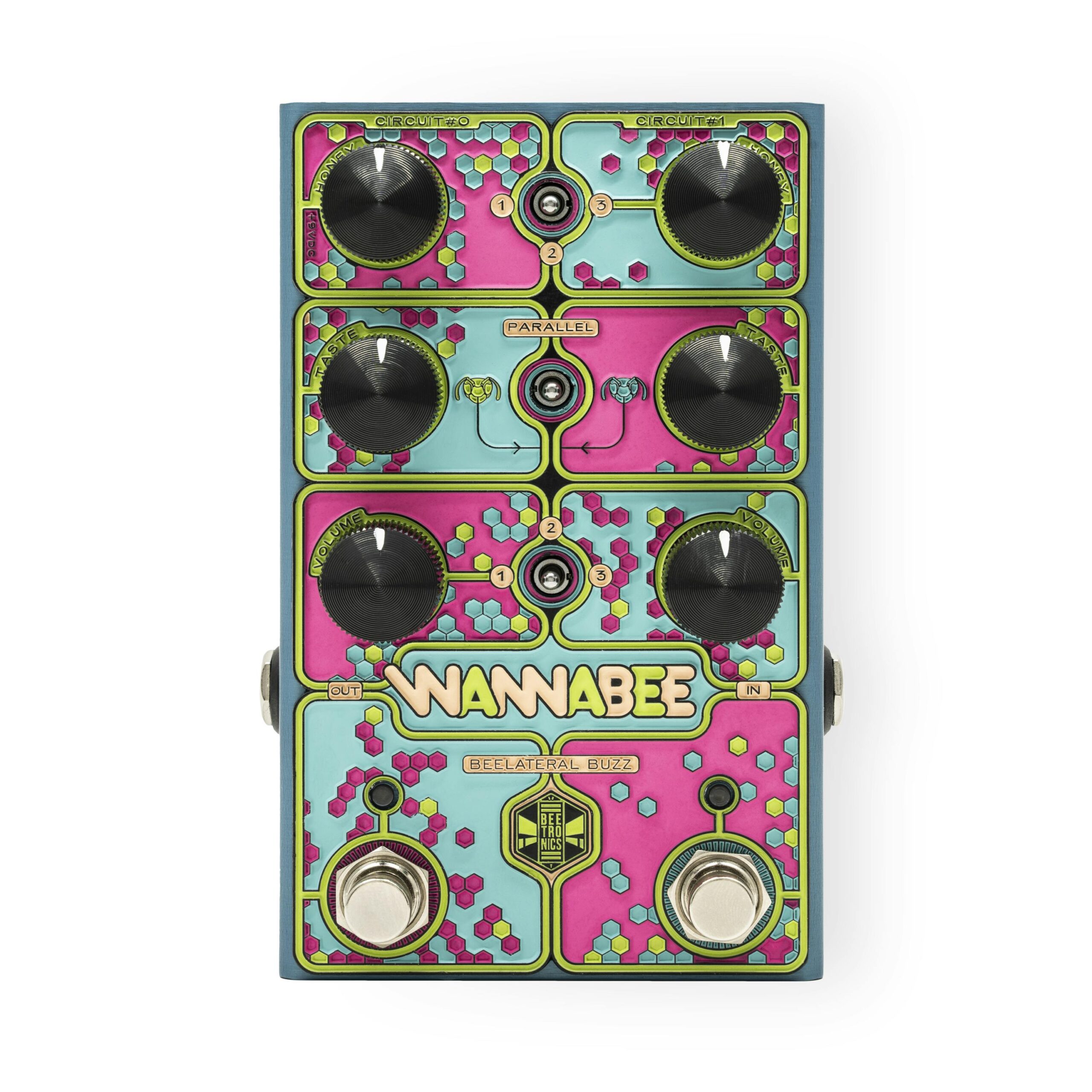 Beetronics Wannabee Beelateral Buzz Dual Overdrive Pedal - £299 New