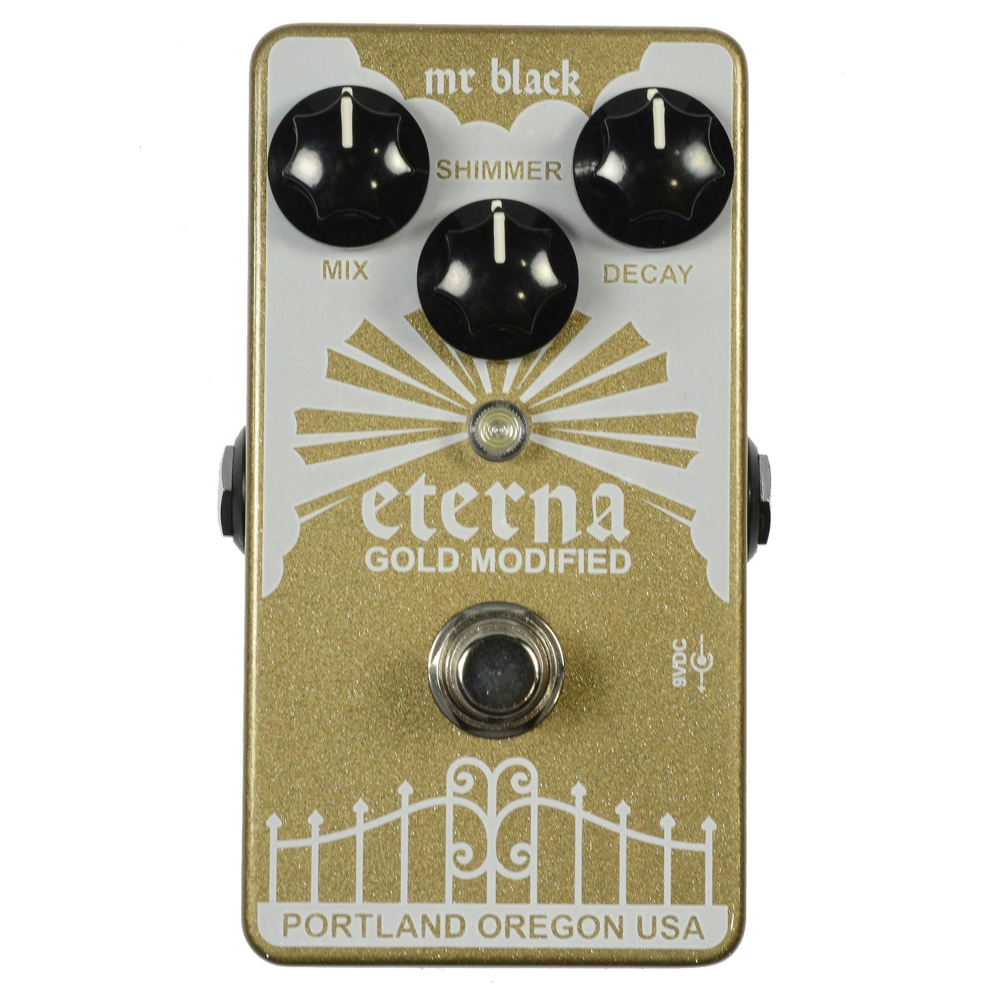 Mr Black Eterna Gold Shimmer Reverb Pedal - £199 New