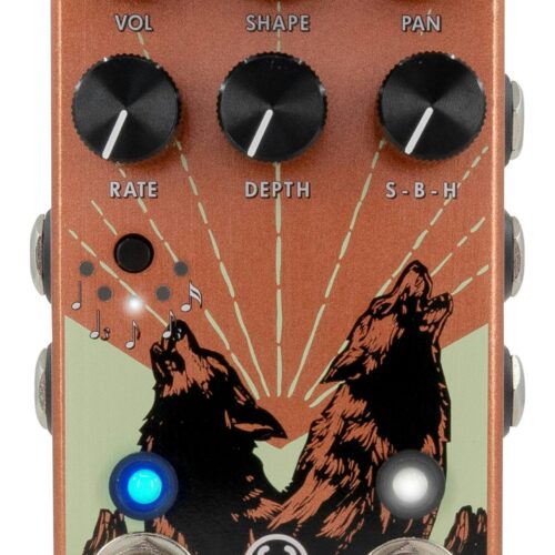 Walrus Audio Monumental Stereo Harmonic Tap Tremolo Pedal in Orange - £269 New