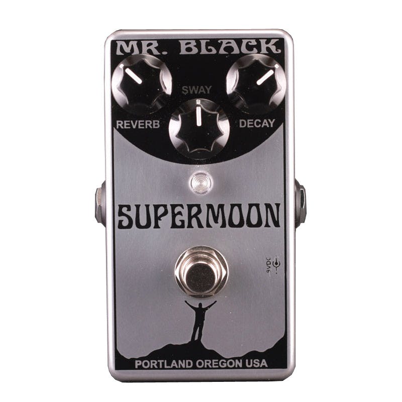 Mr Black SuperMoon Chrome Reverb Pedal - £179 New