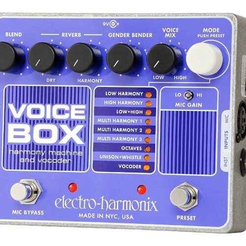 Electro Harmonix Voice Box Harmony & Vocoder Pedal - £209 New