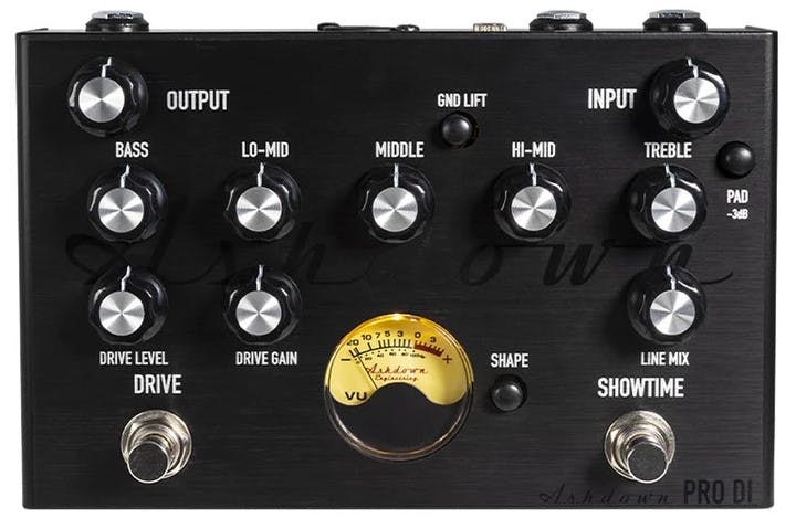 Ashdown Pro Pre DI 5 band EQ – Transformer Isolated Studio Reference DI Pedal – £299 New