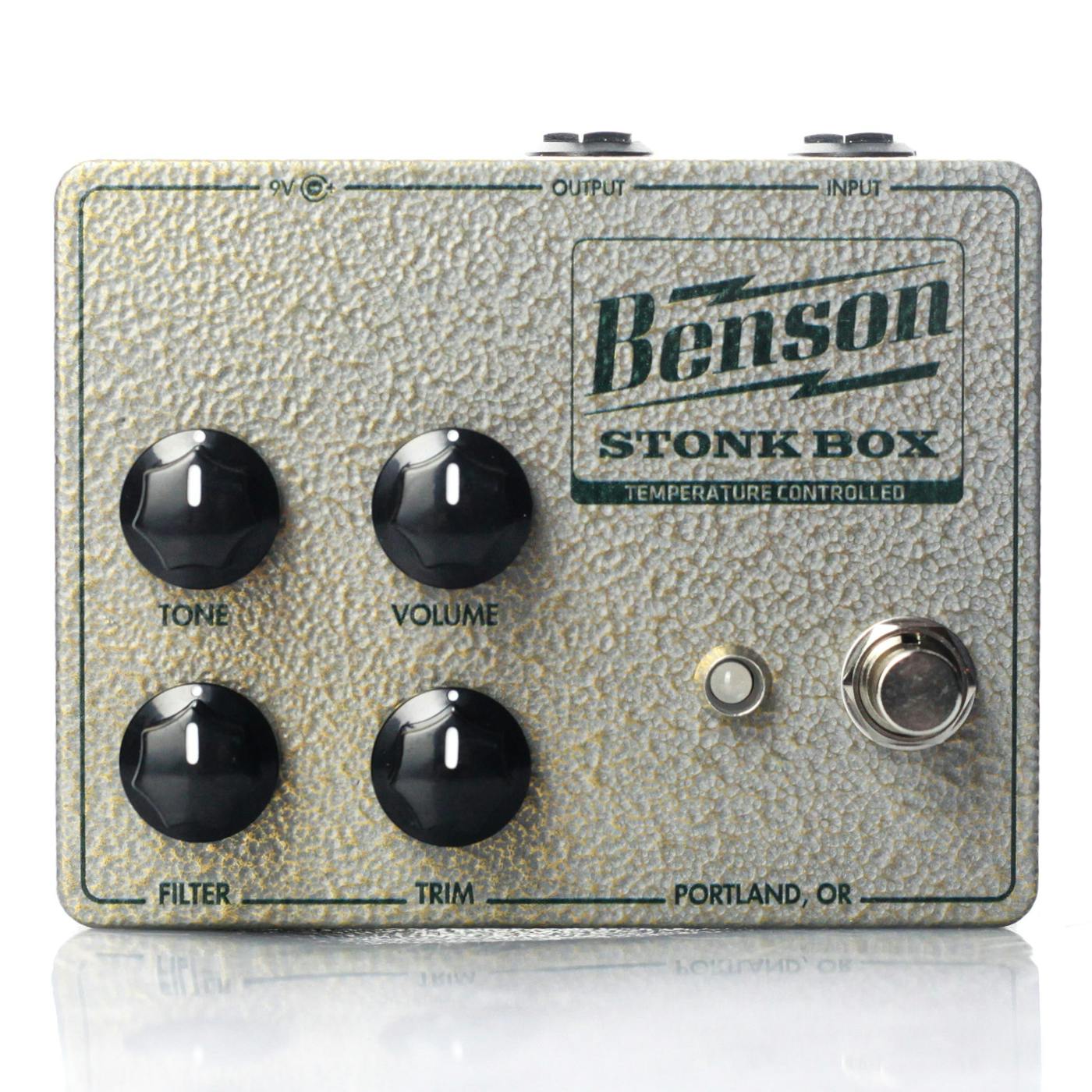 Benson Amps Stonk Box Temperature Controlled Drive Fuzz Pedal - £289 New