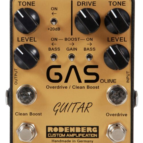 Rodenberg GAS Overdrive Clean Boost Pedal - £159 New