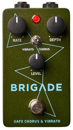 Universal Audio UAFX Brigade Chorus and Vibrato Pedal - £189 New