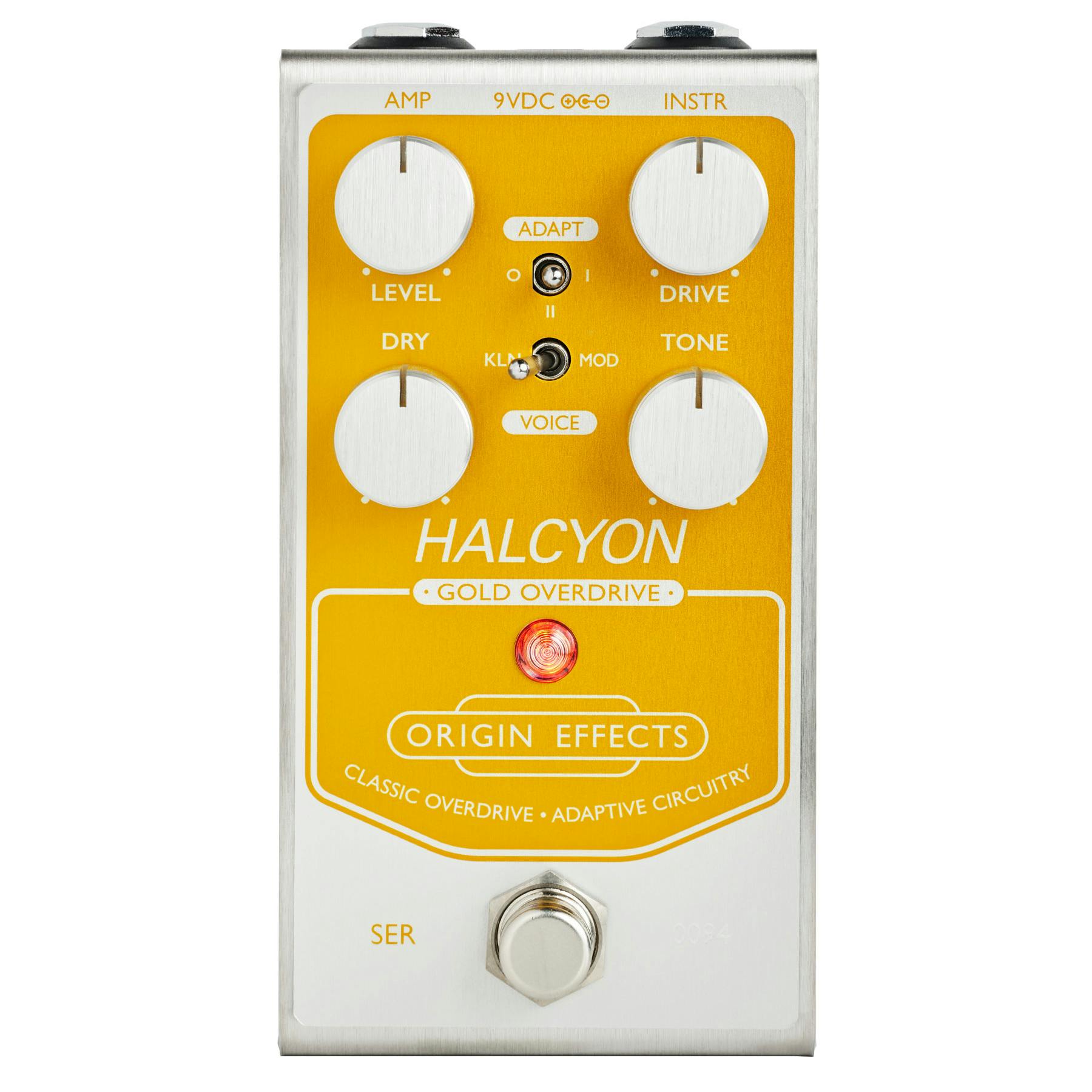 Origin Effects Halcyon Gold Overdrive Pedal - £249 New