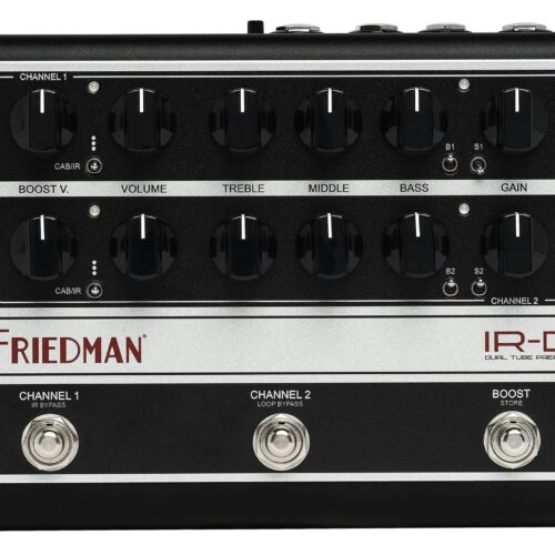 Friedman IR-D 2-Channel Dirty Shirley Twin Sister Tube Preamp Pedal - £425 New