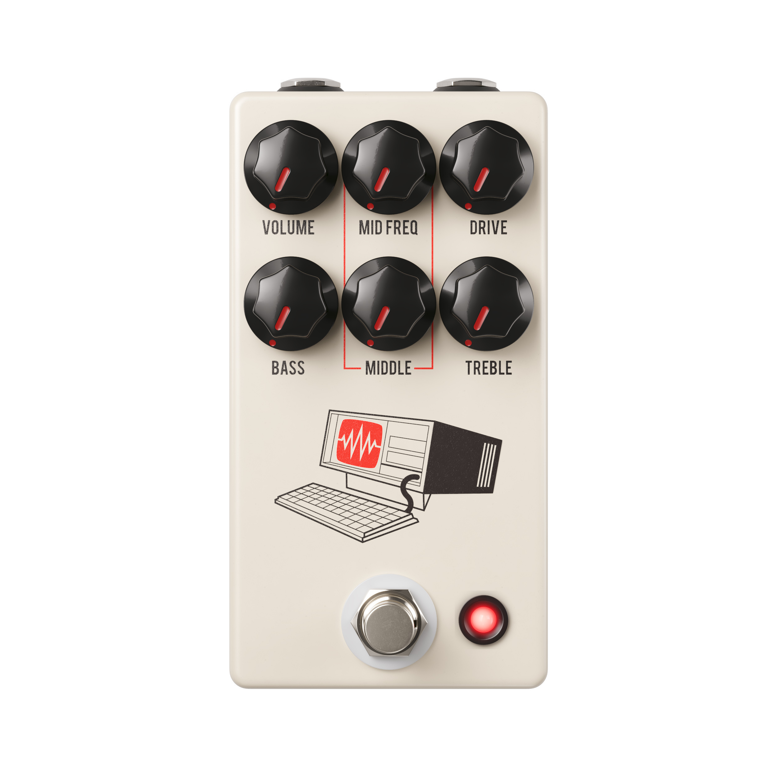 JHS Pedals Hard Drive Distortion Pedal in Tan - £199 New