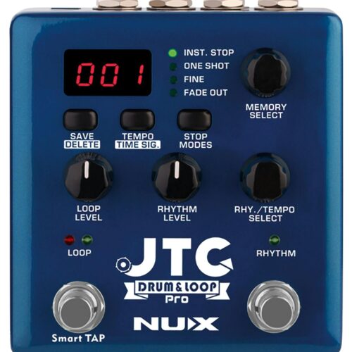 NUX JTC-PRO Drum and Loop PRO Dual Pedal - £129 New