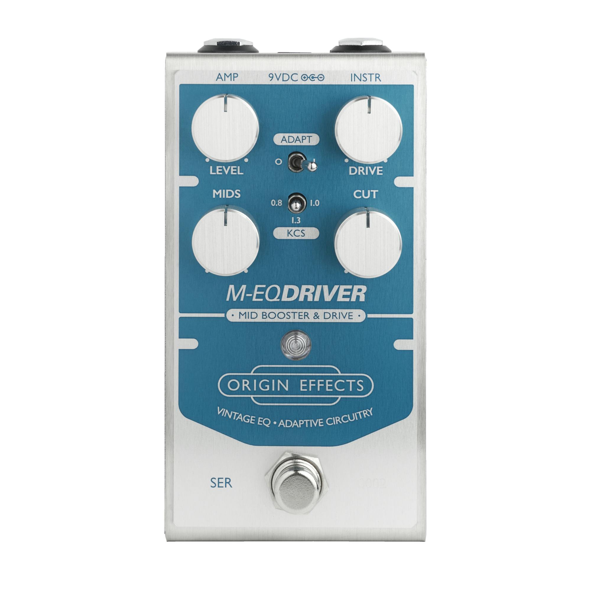 Origin Effects M-EQ Driver Mid Booster & Drive Pedal – £259 New