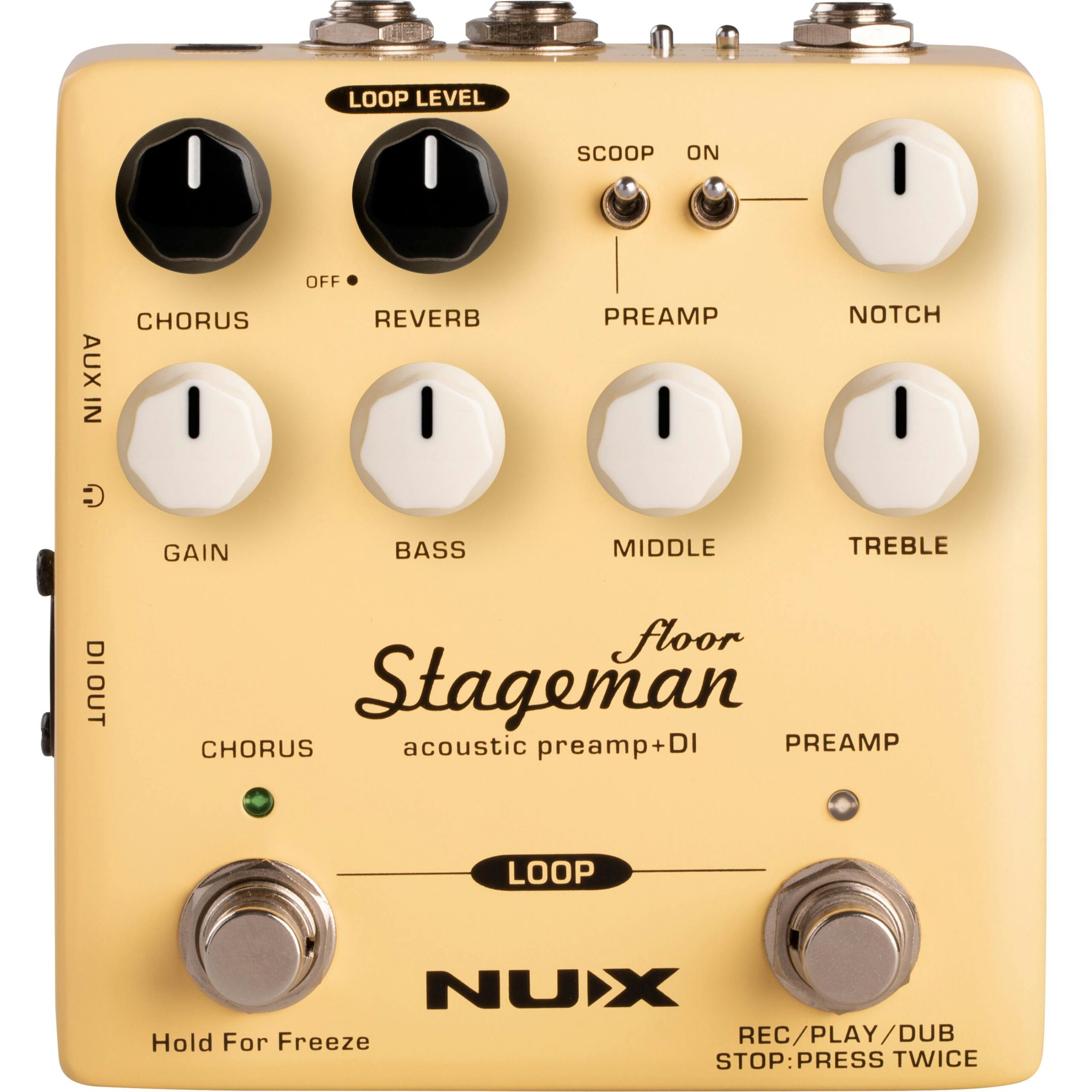 NUX NAP-5 Stageman Floor Acoustic Preamp - £119 New