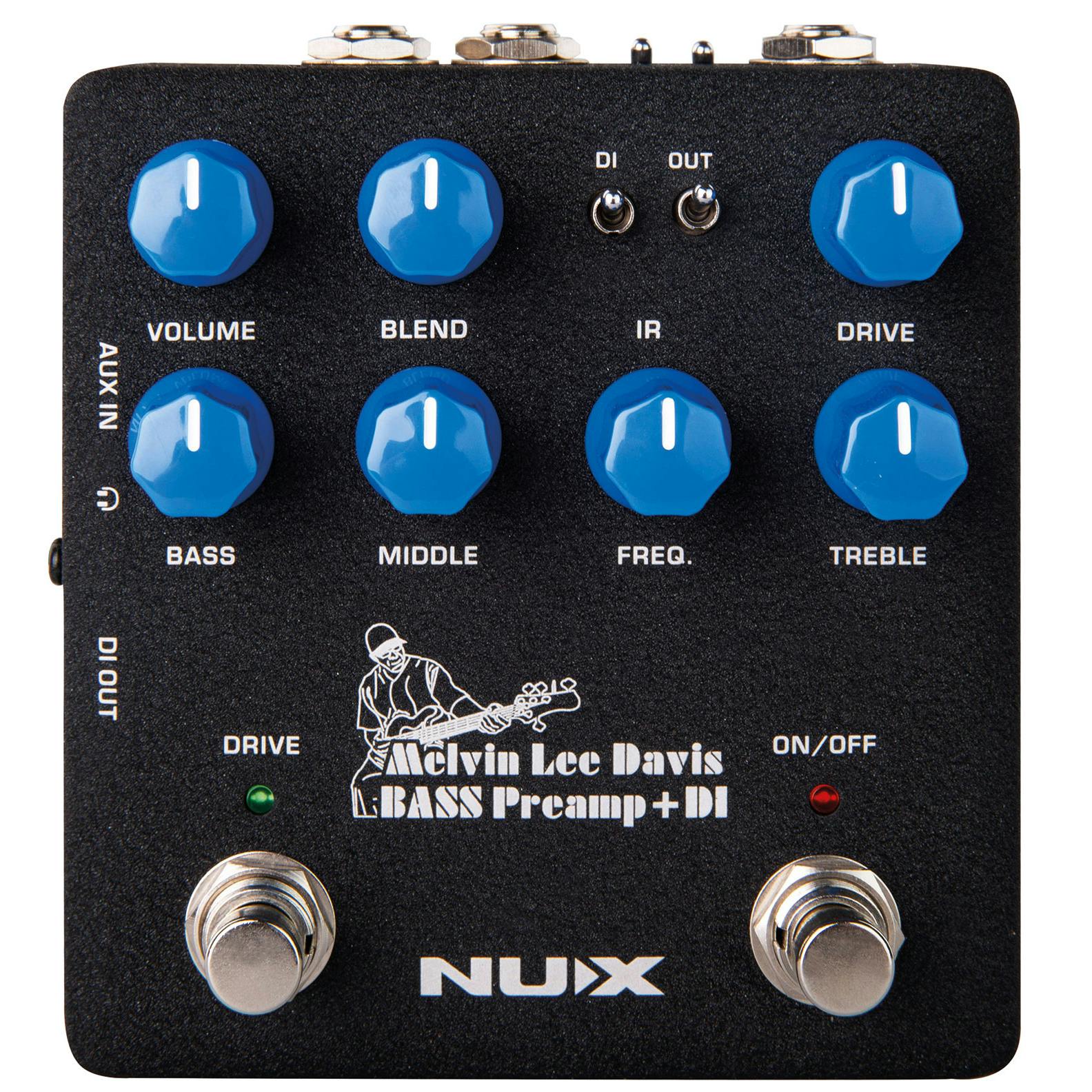 NUX NBP-5 MLD Bass Preamp and DI Pedal - £139 New