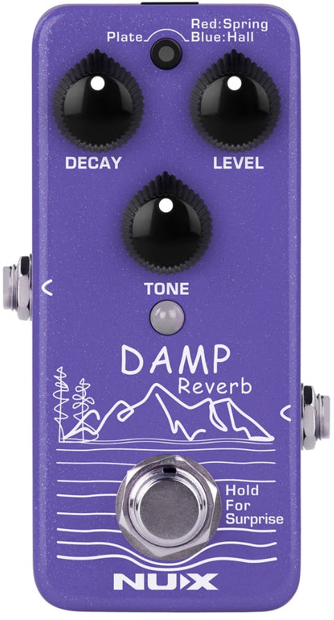 NUX NRV-3 Damp Digital Reverb Pedal - £69 New