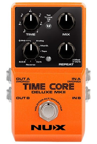 NUX Time Core Deluxe MkII Delay Pedal - £79 New