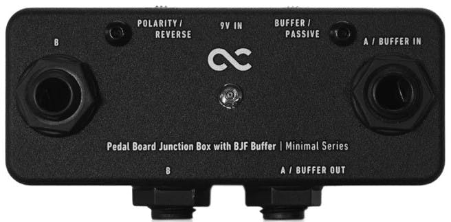 One Control Minimal Series Pedal Board Junction Box with BJF Buffer - £49 New