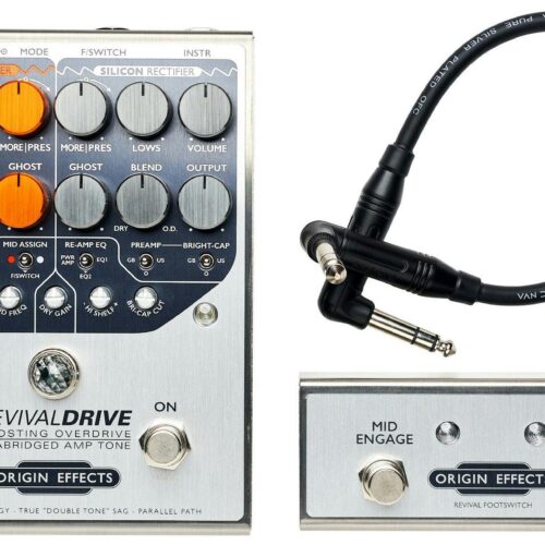 Origin Effects Revival Drive Overdrive Pedal and Footswitch Bundle - £599 New