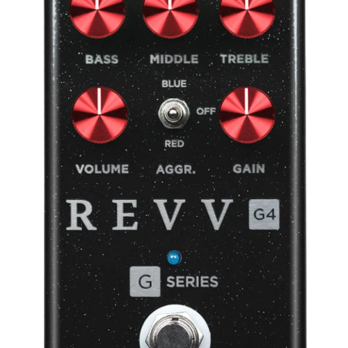 Revv Amplification G4 Preamp Overdrive & Distortion Pedal in Black - £219 New