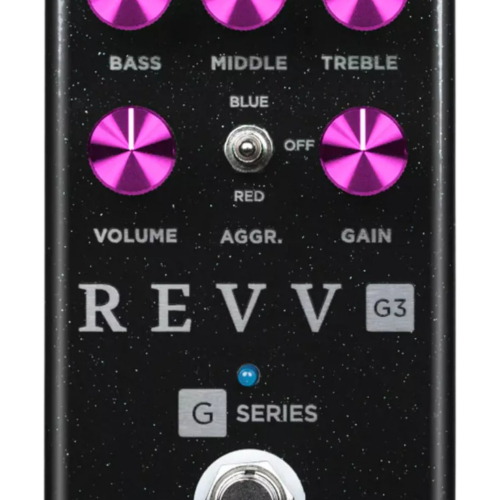 Revv Amplification G3 Preamp Overdrive & Distortion Pedal in Black - £219 New