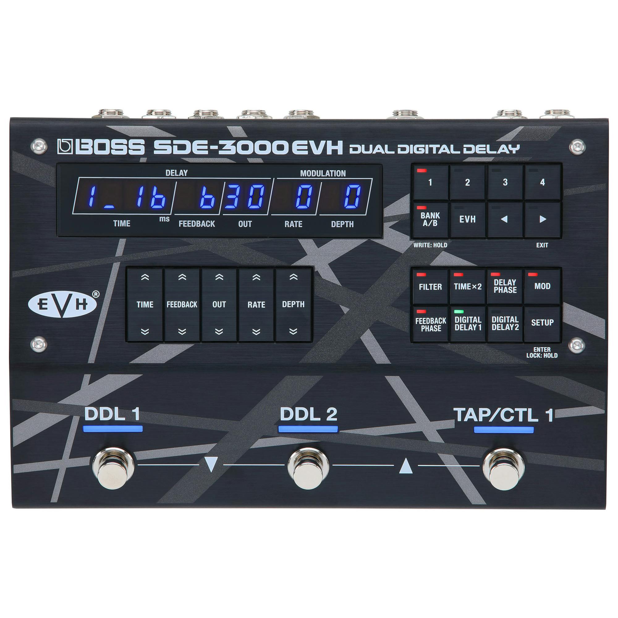 Boss SDE-3000EVH Eddie Van Halen Dual Digital Delay Pedal - £399 New