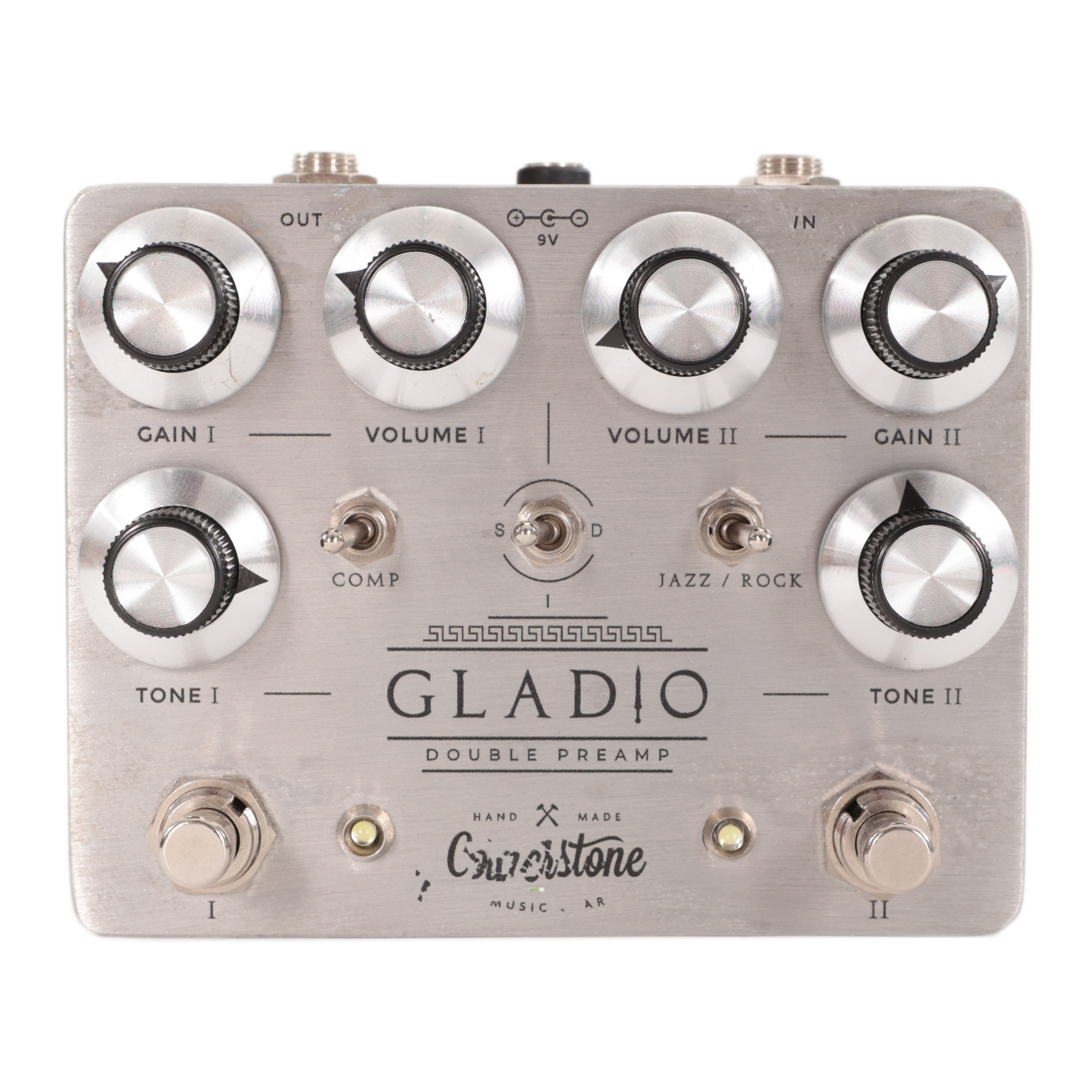 Second Hand Cornerstone Gladio Double Preamp Pedal 0075 - £224 New