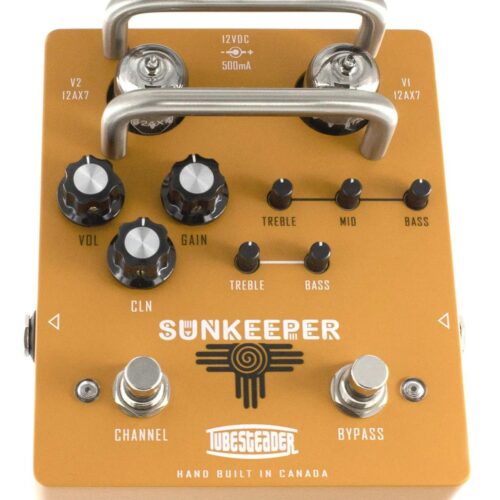 Tubesteader SUNKEEPER Dual Channel Tube Preamp Pedal - £339 New