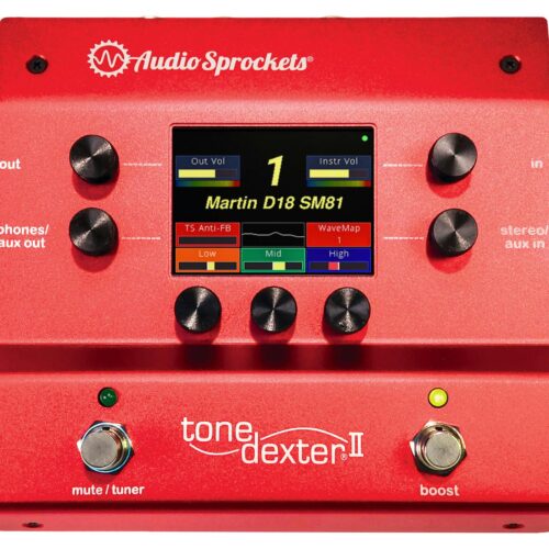 Audio Sprockets ToneDexter 2 Acoustic Guitar Preamp Pedal - £599 New