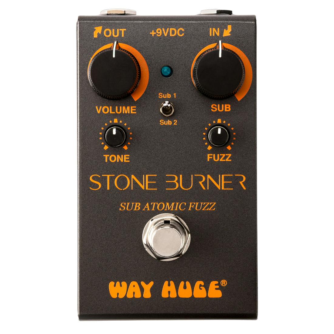 Way Huge WM81 Smalls Stone Burner Sub Atomic Fuzz Pedal - £139 New