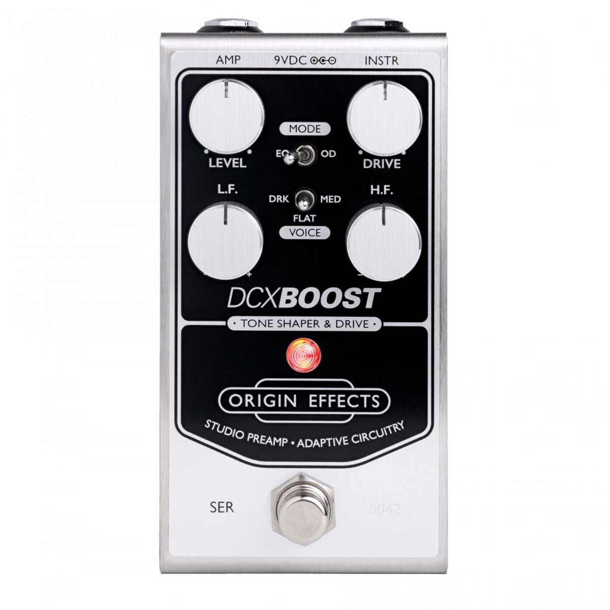 Origin Effects DCX Boost Tone Shaper & Drive Pedal - New Origin Effects