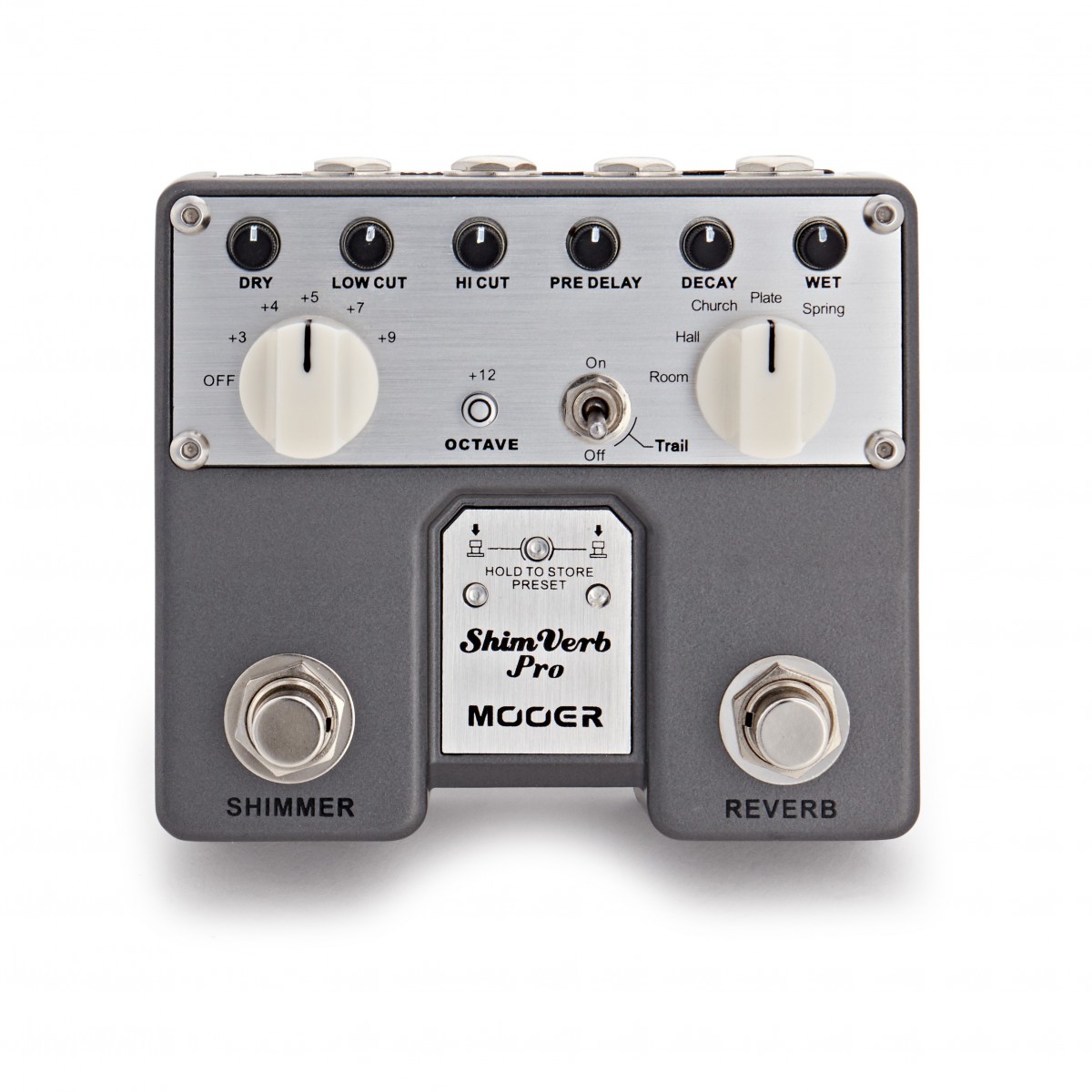 Mooer Shim Verb Pro Twin Digital Reverb Pedal - New Mooer Audio