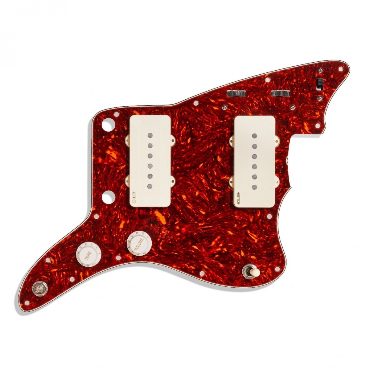 EMG JMaster Loaded Pickguard System Ivory - New EMG