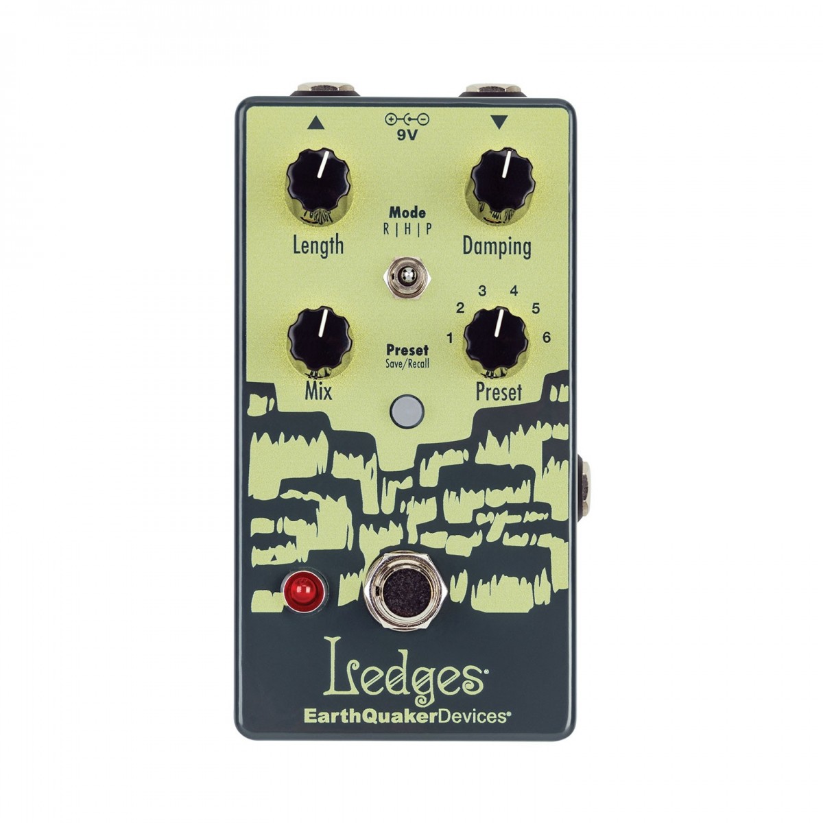 EarthQuaker Devices Ledges Tri-Dimensional Reverberation Machine - New EarthQuaker Devices