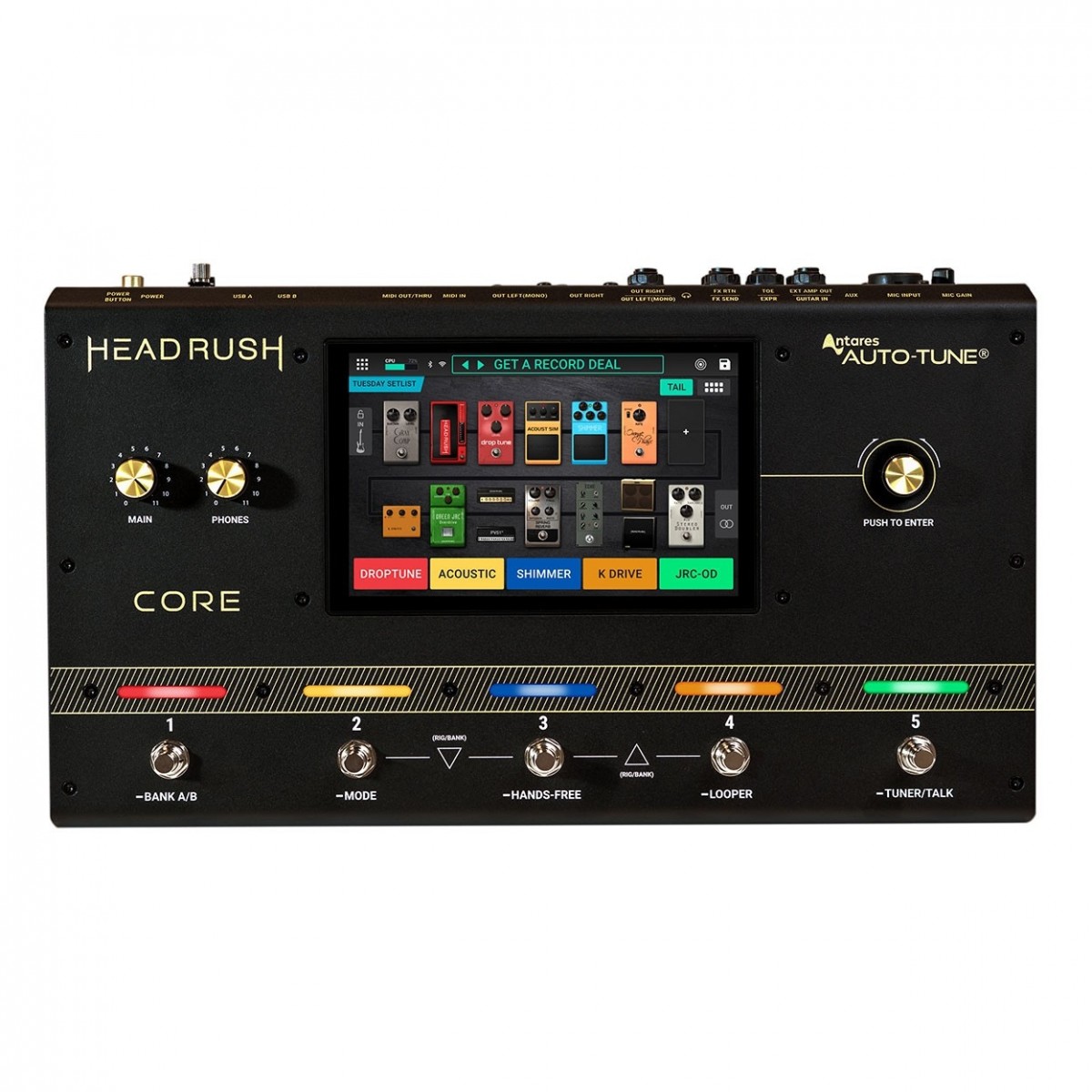 HeadRush CORE Guitar and Vocal Effects Processor - Nearly New - New HeadRush