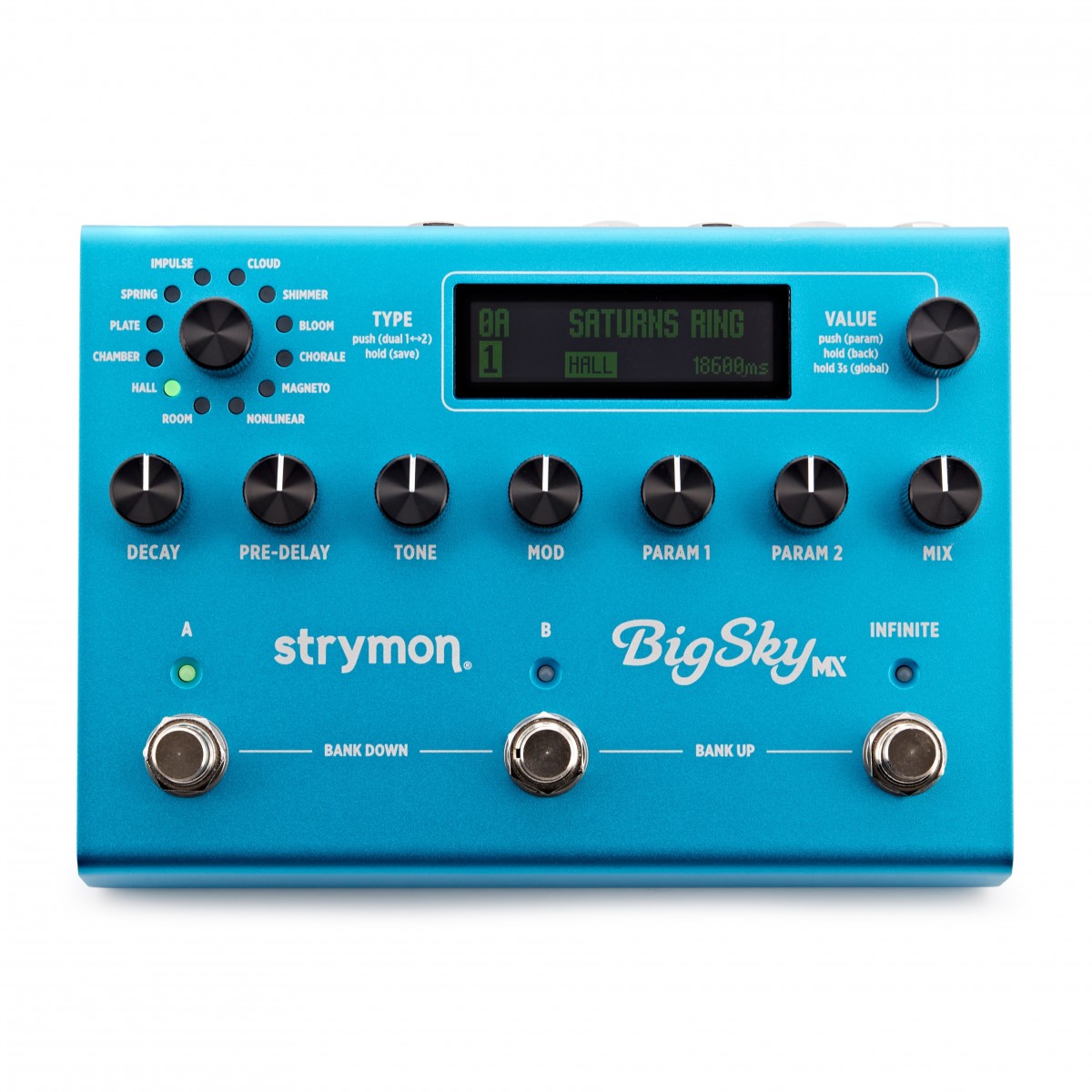 Strymon Big Sky MX Dual Engine Multi Reverb - New Strymon