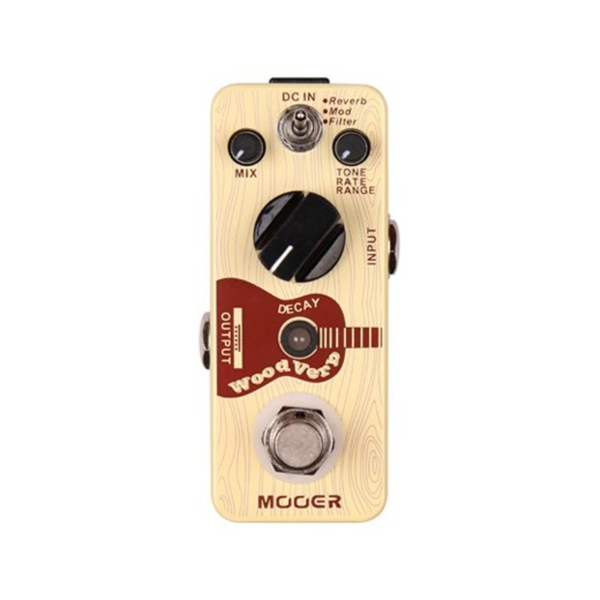 Mooer MRV3 WoodVerb Acoustic Guitar Reverb Pedal - New Mooer Audio