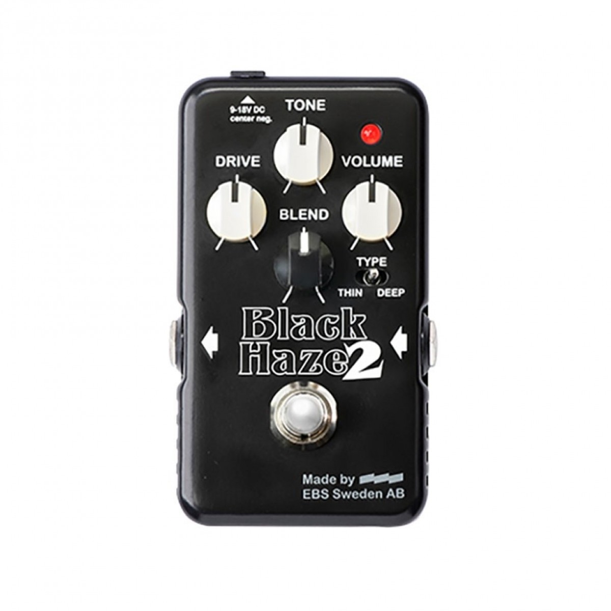 EBS Black Haze 2 Distortion/Overdrive - New EBS