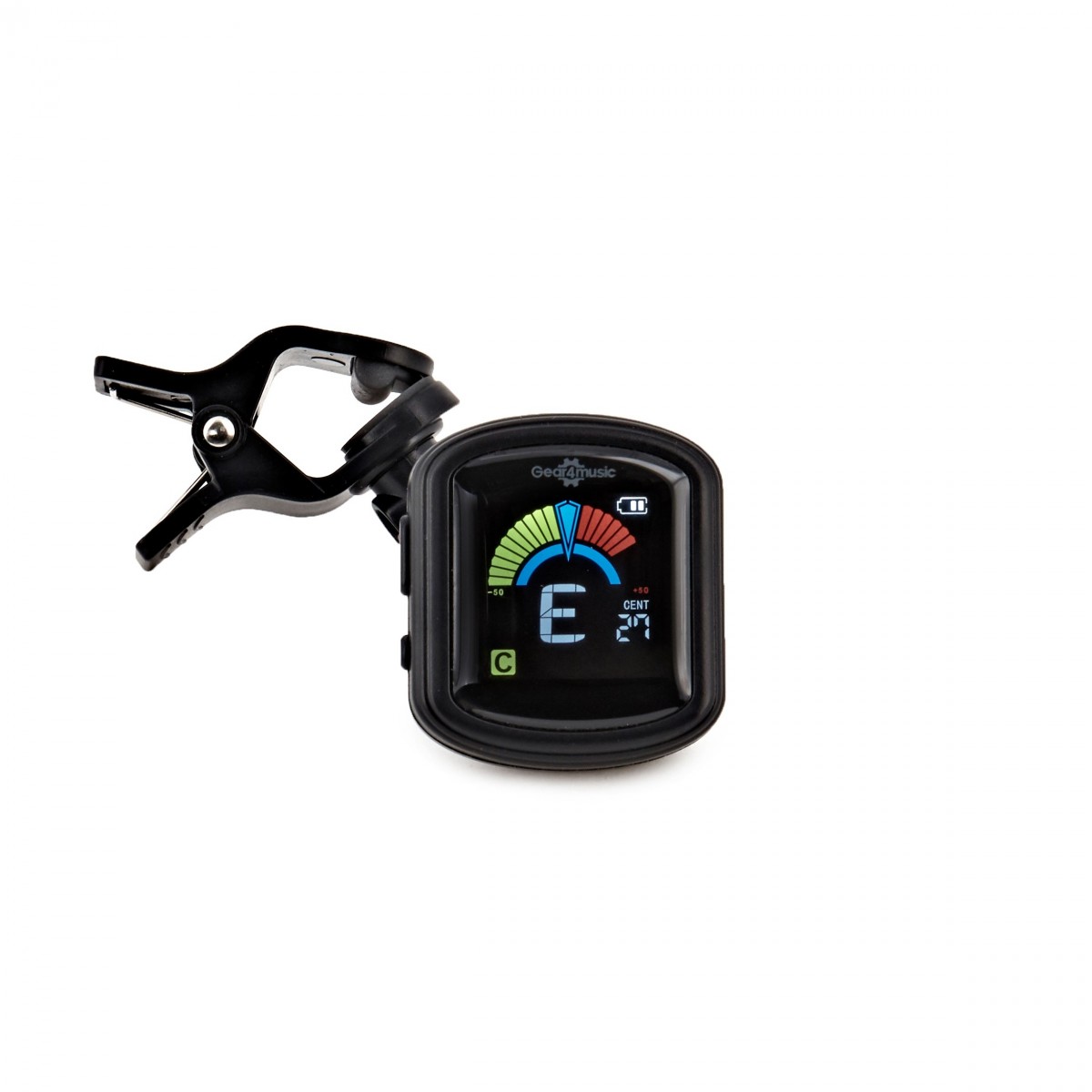 Rechargeable Clip-On Tuner by Gear4music - New Gear4Music