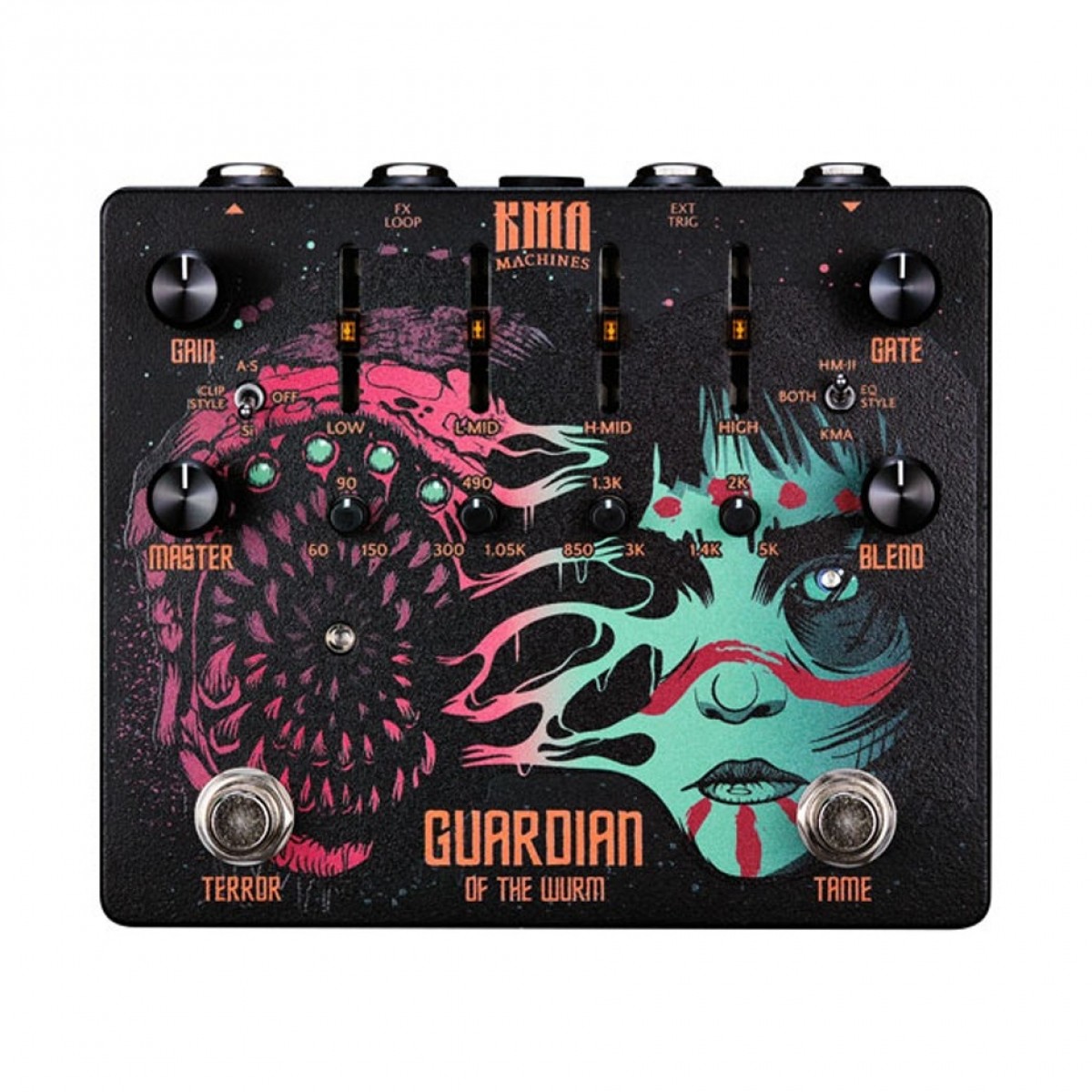 KMA Machines Guardian of the Wurm Distortion Pedal - New KMA Audio Machines