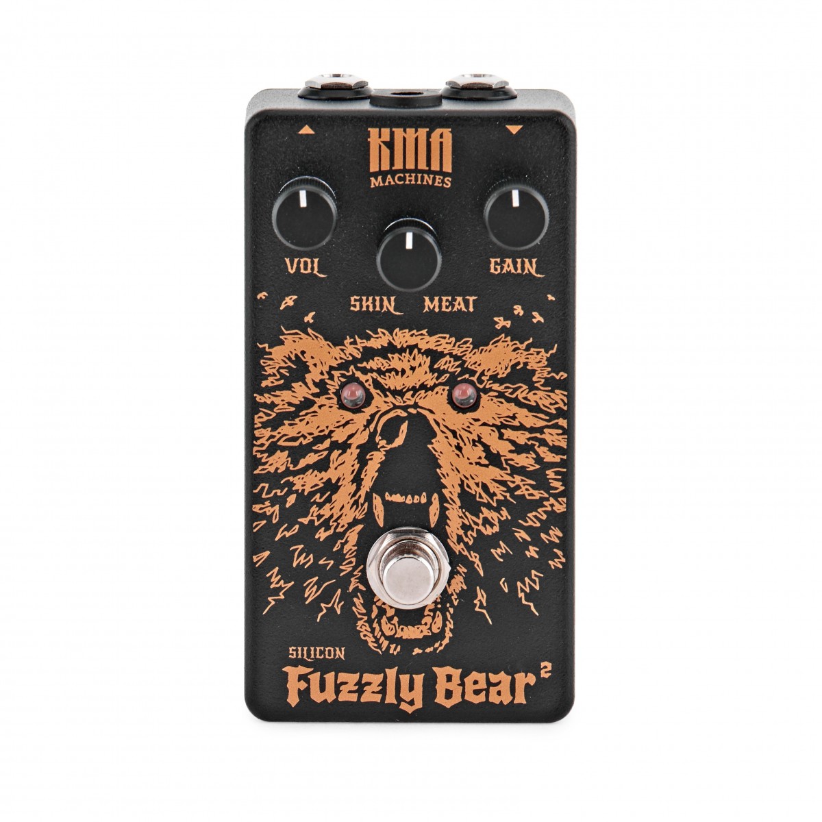 KMA Machines Fuzzly Bear 2 Silicone Fuzz Pedal - New KMA Audio Machines