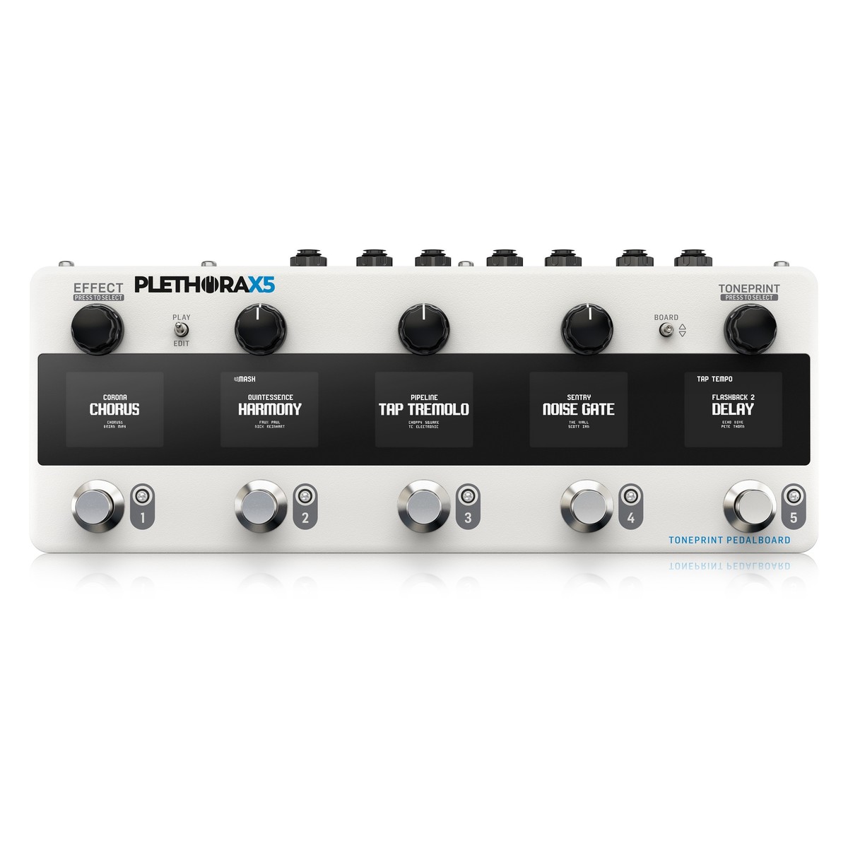 TC Electronic Plethora X5 TonePrint Pedalboard - Nearly New - New TC Electronic