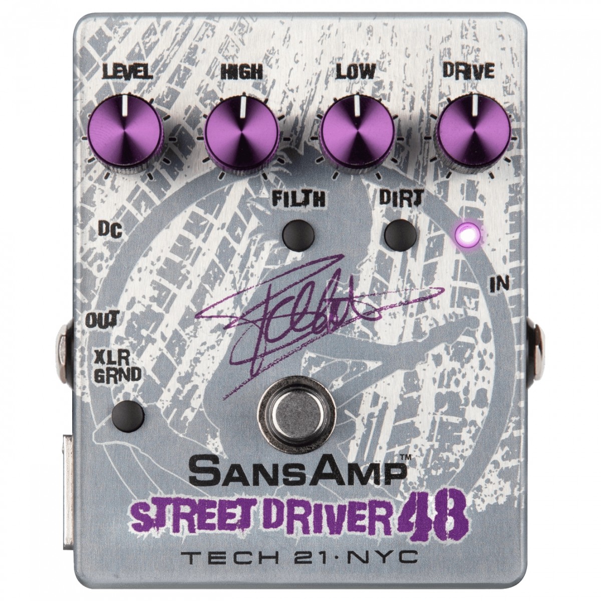 Tech 21 SansAmp Frank Bello Street Driver 48 FB48 - New Tech 21